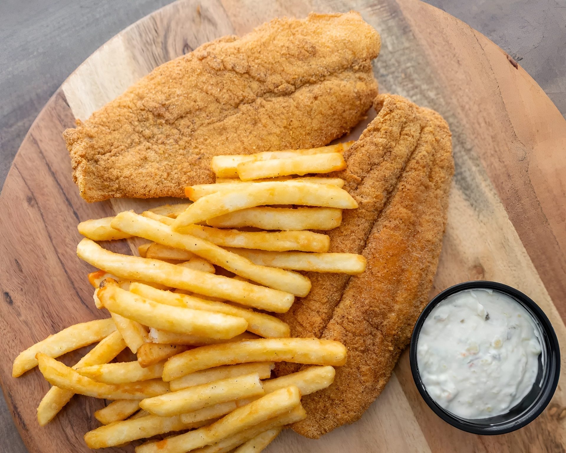Hand-Battered Southern Seafood