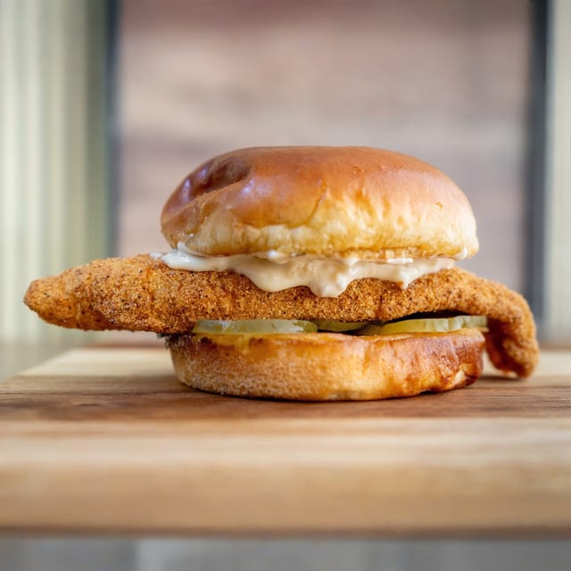 Catfish Sandwich.